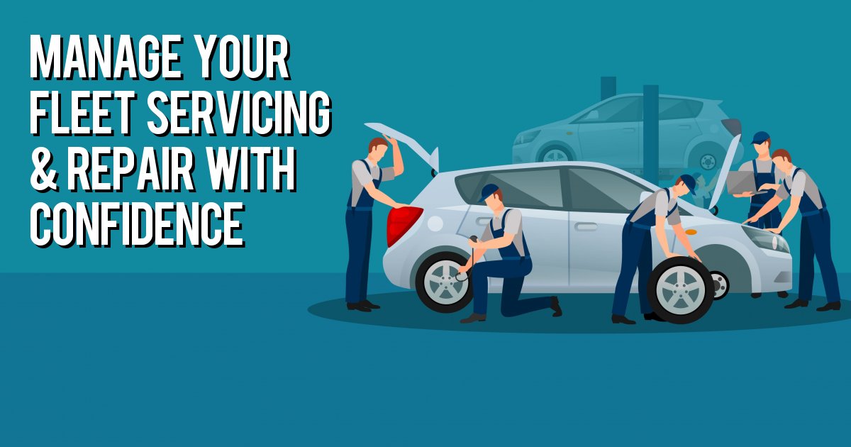 Manage your fleet servicing & repair with confidence