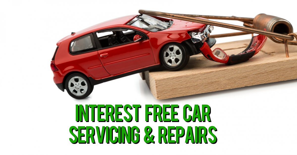 Interest Free Car Servicing & Repairs