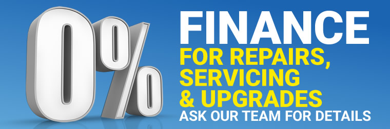 Zero Percent Car Servicing Finance